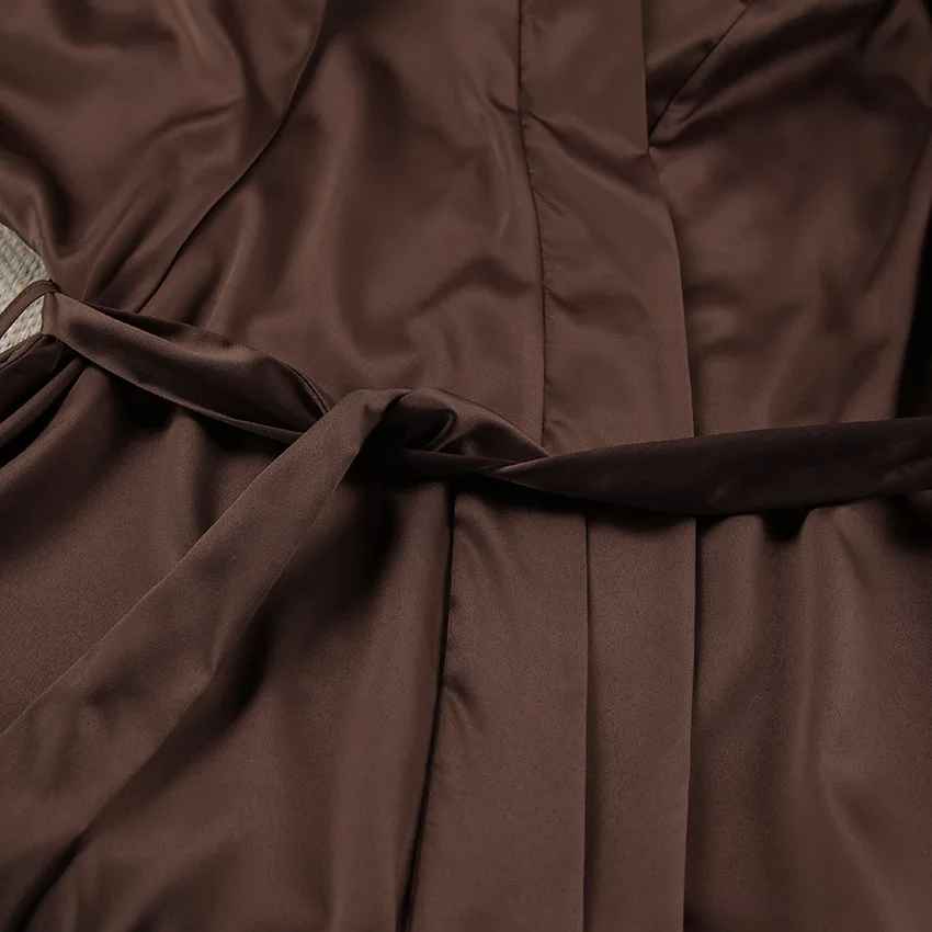 Elegant Satin 3-Piece Lounge Set – Long Robe, Crop Top & Wide-Leg Shorts