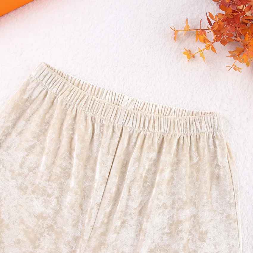 Luxe Velvet Long-Sleeve Pajama Set