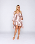 Luxury Silk Lace Camisole Pajama Set – Elegant Sleeveless Nightwear