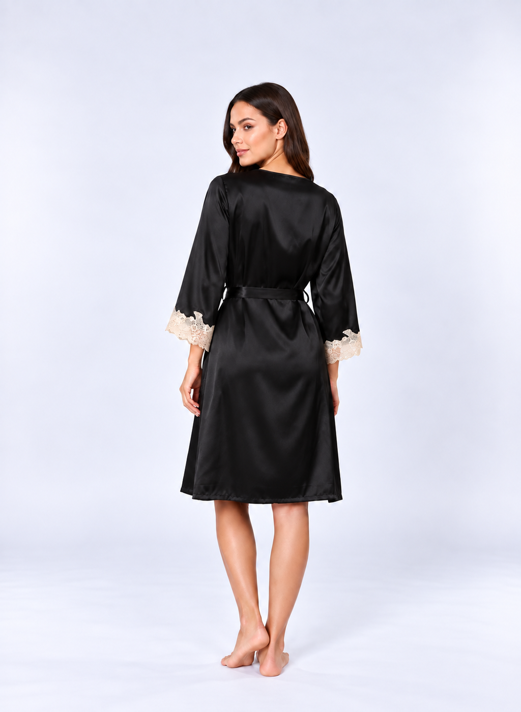 Luxury 100% Silk Kimono & Robe Set