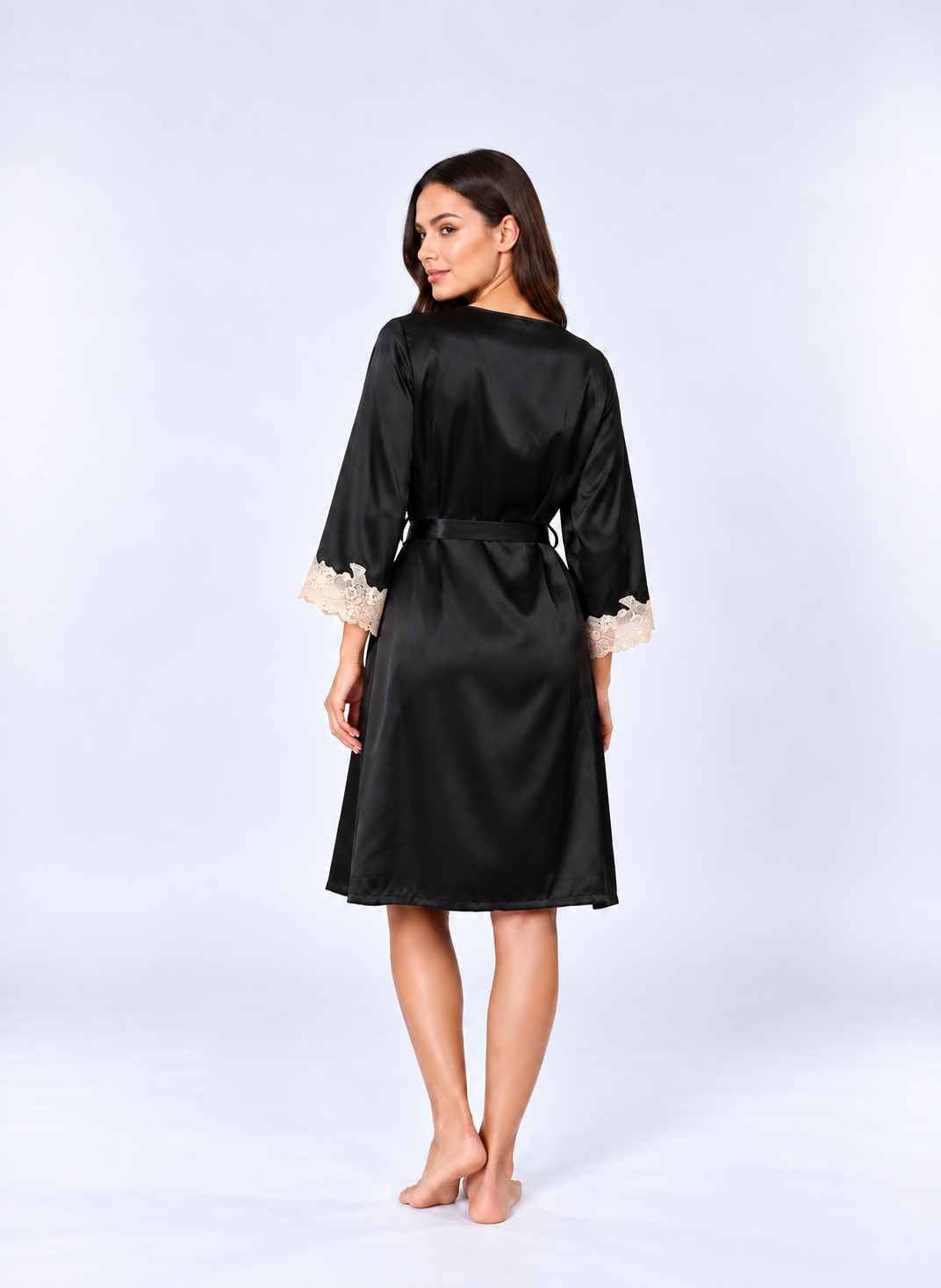 Luxury 100% Silk Kimono & Robe Set