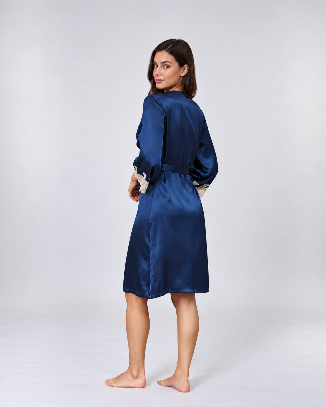 Luxury 100% Silk Kimono & Robe Set