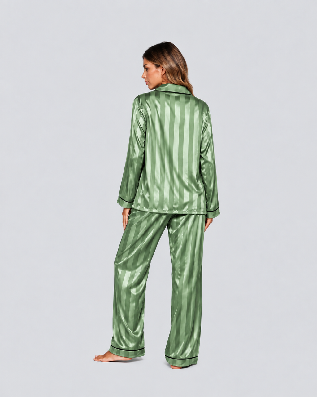 Luxury Women'S Pajamas Set Nighty for Woman Pyjamas Pajama Woman Winter Long Sleeve Pajamas Sleepwear for Sleeping Sets Ladies