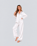 Luxury Women'S Pajamas Set Nighty for Woman Pyjamas Pajama Woman Winter Long Sleeve Pajamas Sleepwear for Sleeping Sets Ladies