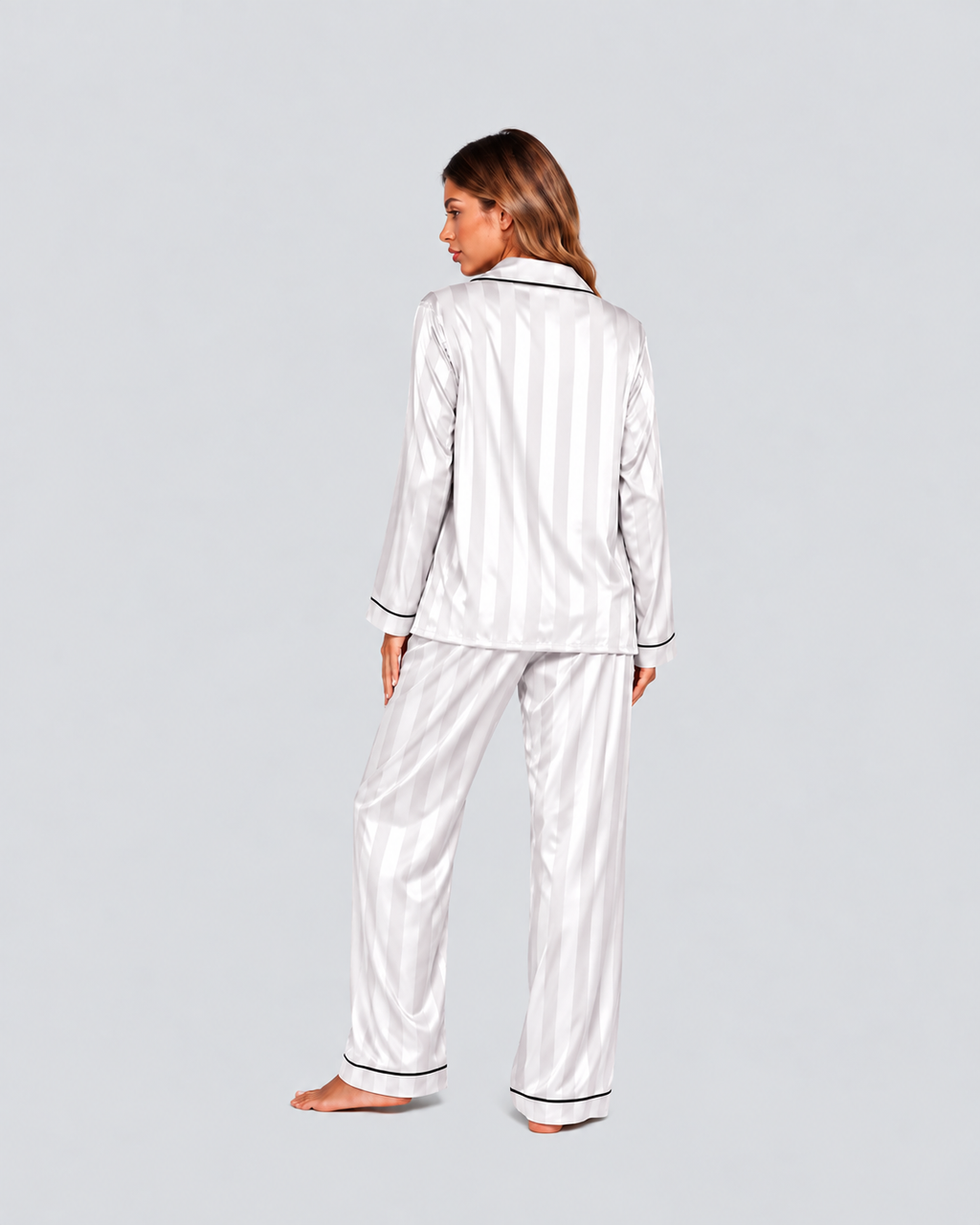 Luxury Women'S Pajamas Set Nighty for Woman Pyjamas Pajama Woman Winter Long Sleeve Pajamas Sleepwear for Sleeping Sets Ladies