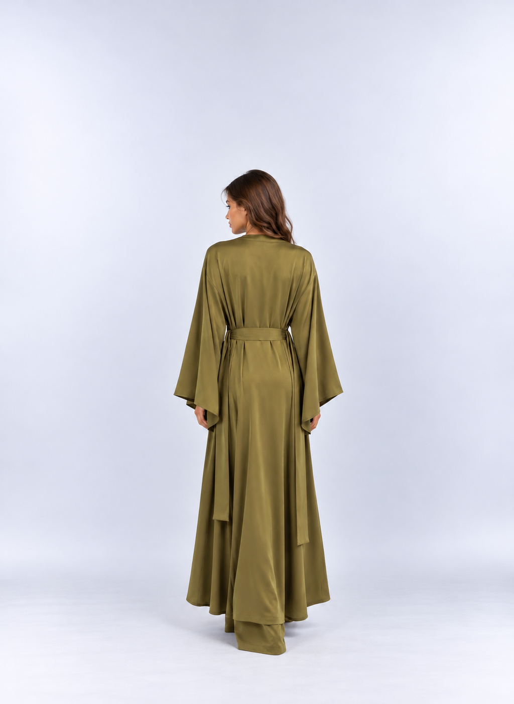 Women’s 3-Piece Lounge Set – Long Cardigan, Sleeveless Top & Wide-Leg Pants